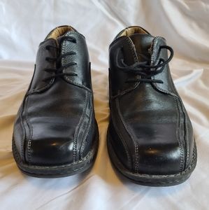 Dockers Men's Black Leather Oxford Pro Style Shoes